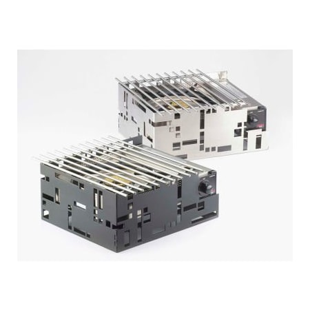 Cal-Mil Cal-Mil Squared Butane Stove Frame 13"W x 11"D x 6"H Stainless Steel 1617-55